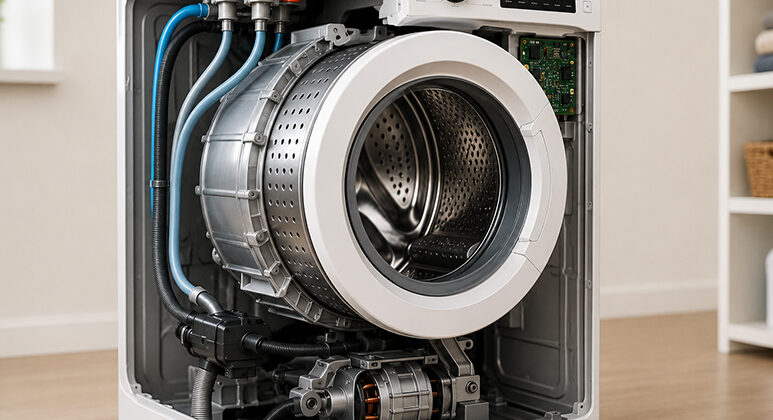 fonctionnement laveuse, comment fonctionne une laveuse, réparation laveuse, panne laveuse, laveuse ne se remplit pas, laveuse n'essore pas, entretien électroménager, réparation électroménager Montréal, Service Raltech, laveuse et sécheuse réparation
